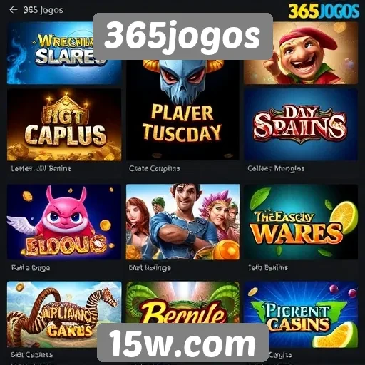 Análise das categorias de jogos disponíveis no 365jogos